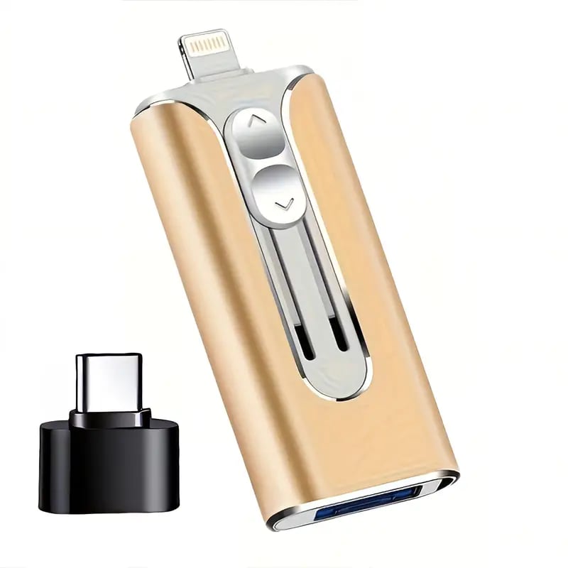 🔥تخفيضات سريعة ٥٠٪! 🔥 محرك أقراص فلاش USB ٤ في ١ بسعة ٣٢ إلى ١ تيرابايت✨للهواتف وأجهزة الكمبيوتر