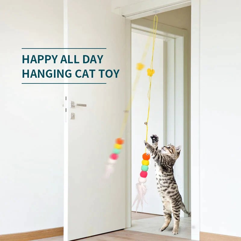 😻Hanging Bouncing Cats Toy