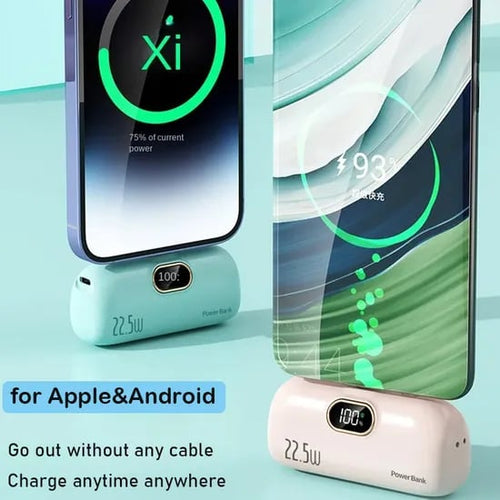 🎉Final Stock – 50% OFF⏰5000mAh Mini Portable Charger Power Bank for phone🔋