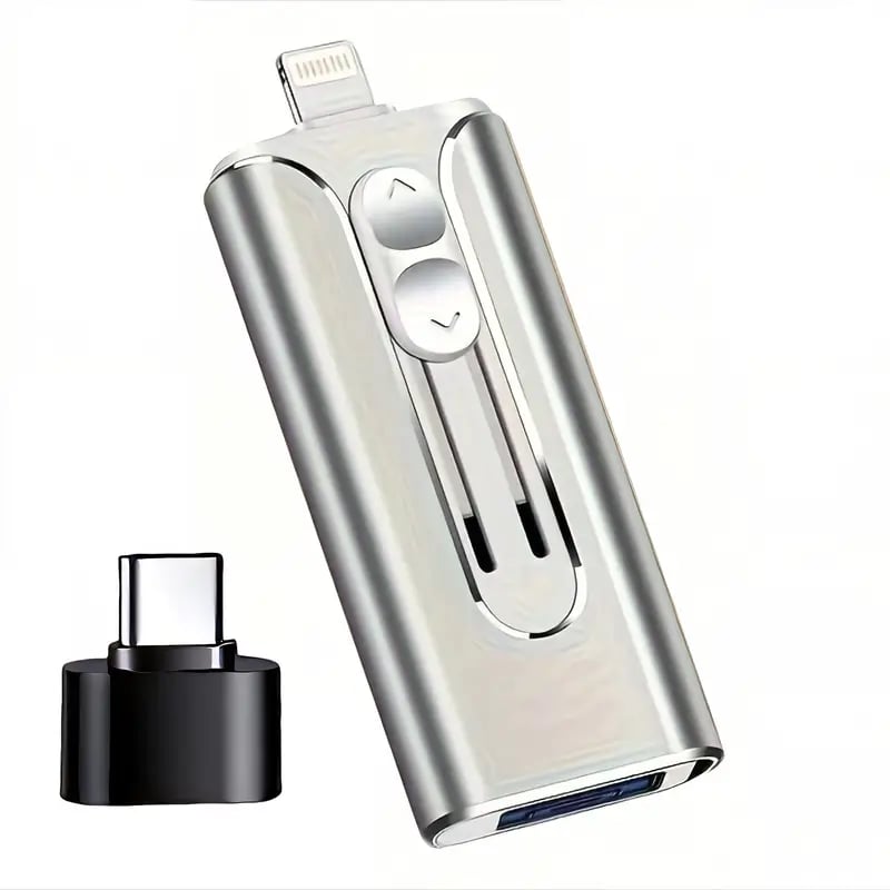 🔥تخفيضات سريعة ٥٠٪! 🔥 محرك أقراص فلاش USB ٤ في ١ بسعة ٣٢ إلى ١ تيرابايت✨للهواتف وأجهزة الكمبيوتر