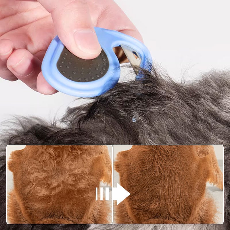 🤗Grooming Knife for Long-Haired Pets - Remove Clumps🐱