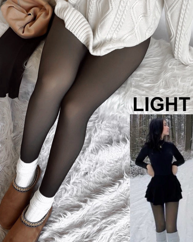 🔥Buy 2 Get 30% Off🔥Translucent Fleece Lined Tights