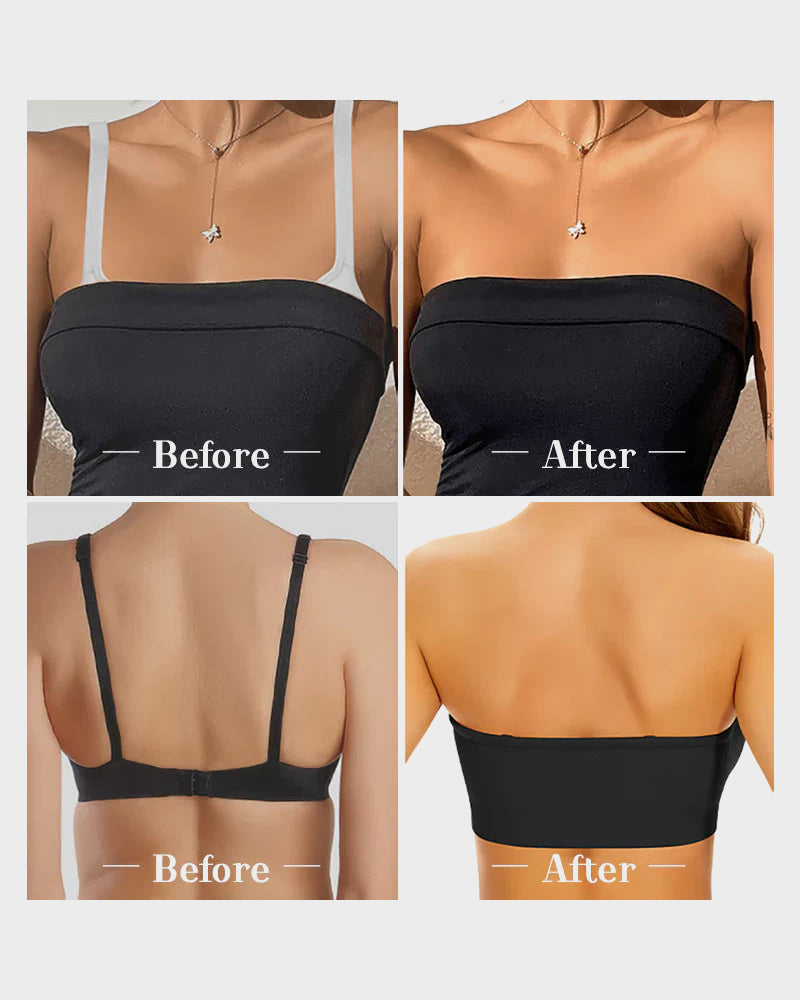 🔥Buy 1 Get 1 Free🔥Non-Slip Bandeau Seamless Wireless Strapless Bra