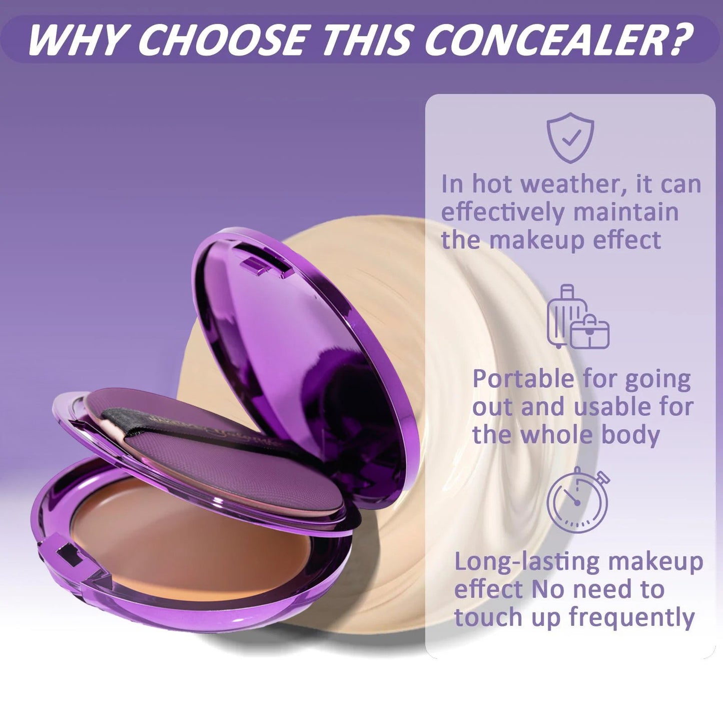 🎉Save Huge – 50% Off 🔥Soft Matte Cream Concealer