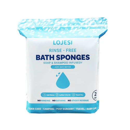 ✨Disposable Rinse Free Bathing Wipes - 25 PCS/Pack
