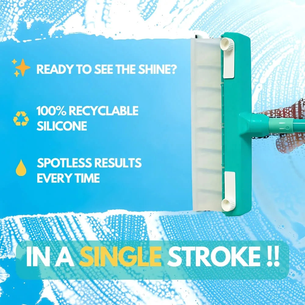 ⚡Grab yours now at the lowest price ever⚡!—Recyclable Silicone Window Squeegee Kit