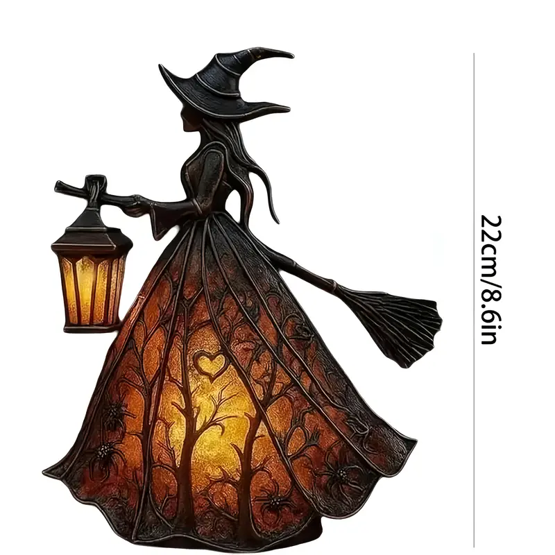 🧙🏻♀️Dark Night Witch Lamp🖤Light up the mysterious atmosphere👻