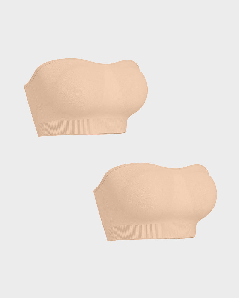 🔥Buy 1 Get 1 Free🔥Non-Slip Bandeau Seamless Wireless Strapless Bra