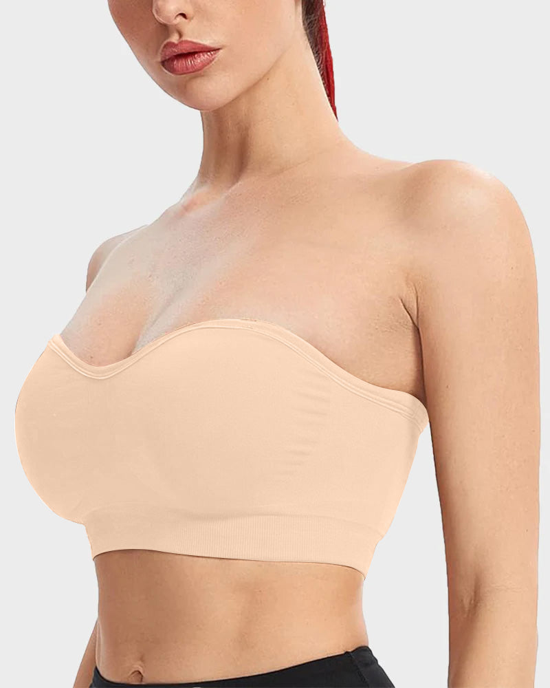 🔥Buy 1 Get 1 Free🔥Non-Slip Bandeau Seamless Wireless Strapless Bra