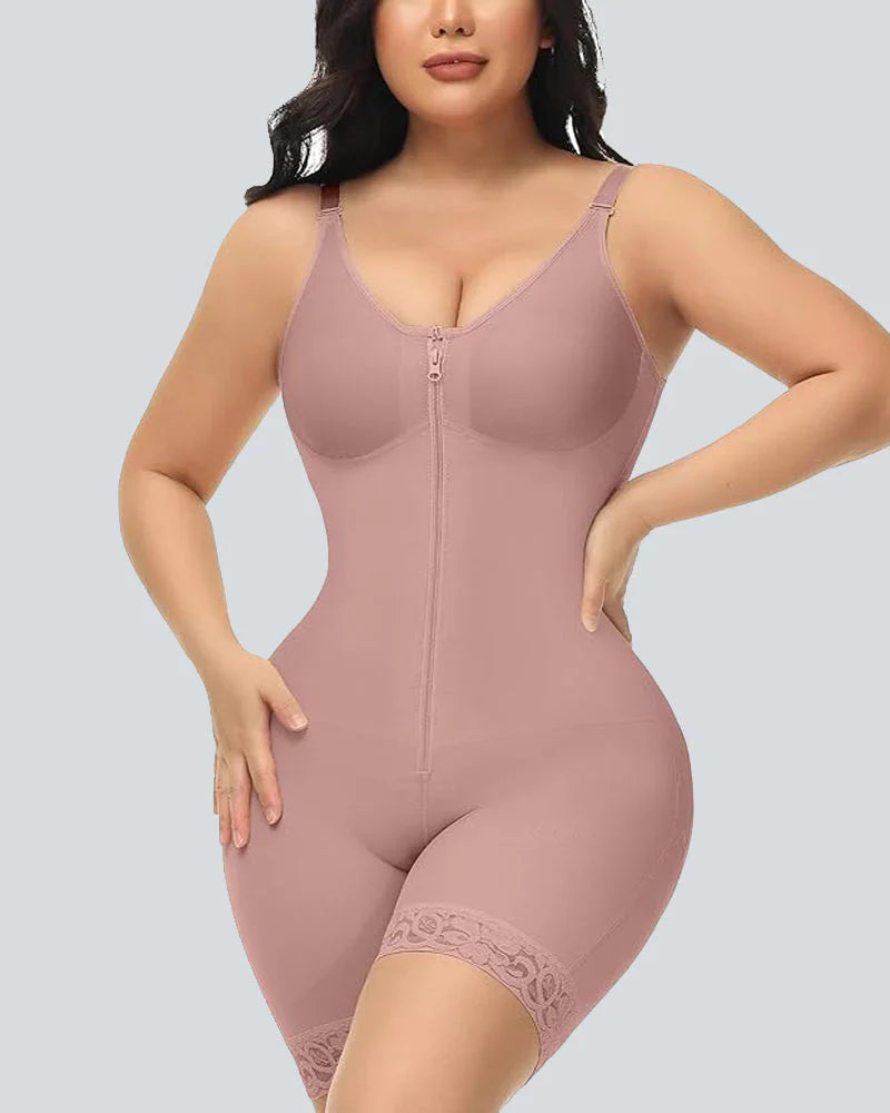 🔥Tummy Control Butt Lifter Shaper with Zipper Crotch Fajas Colombianas