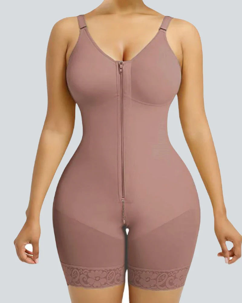 🔥Tummy Control Butt Lifter Shaper with Zipper Crotch Fajas Colombianas