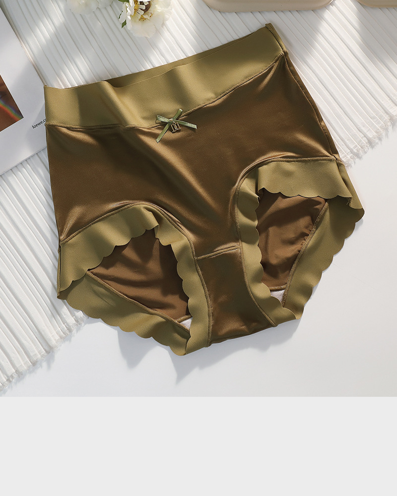🔥Buy 2 Get 1 Free🎁Silky High-Waist Seamless Briefs With Scalloped Edges (6 pack)