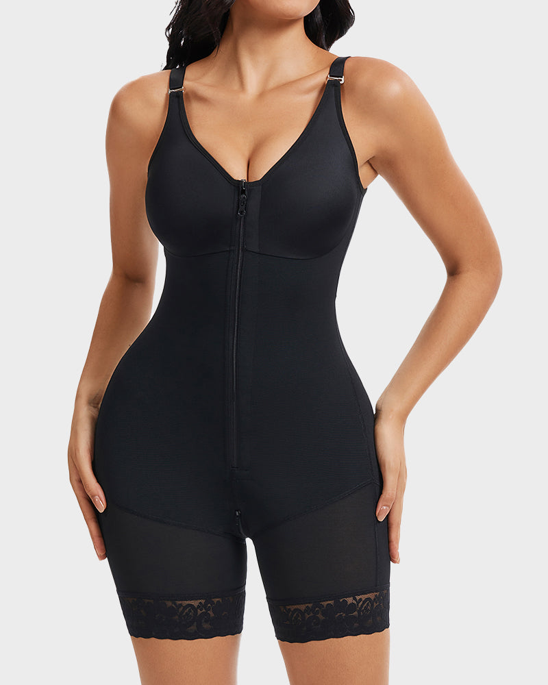 🔥Tummy Control Butt Lifter Shaper with Zipper Crotch Fajas Colombianas