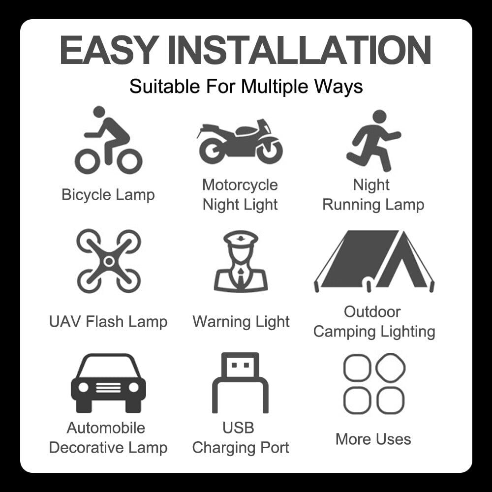 🔥Last Day For 47% Off🚗High Brightness Wireless LED Strobe Light