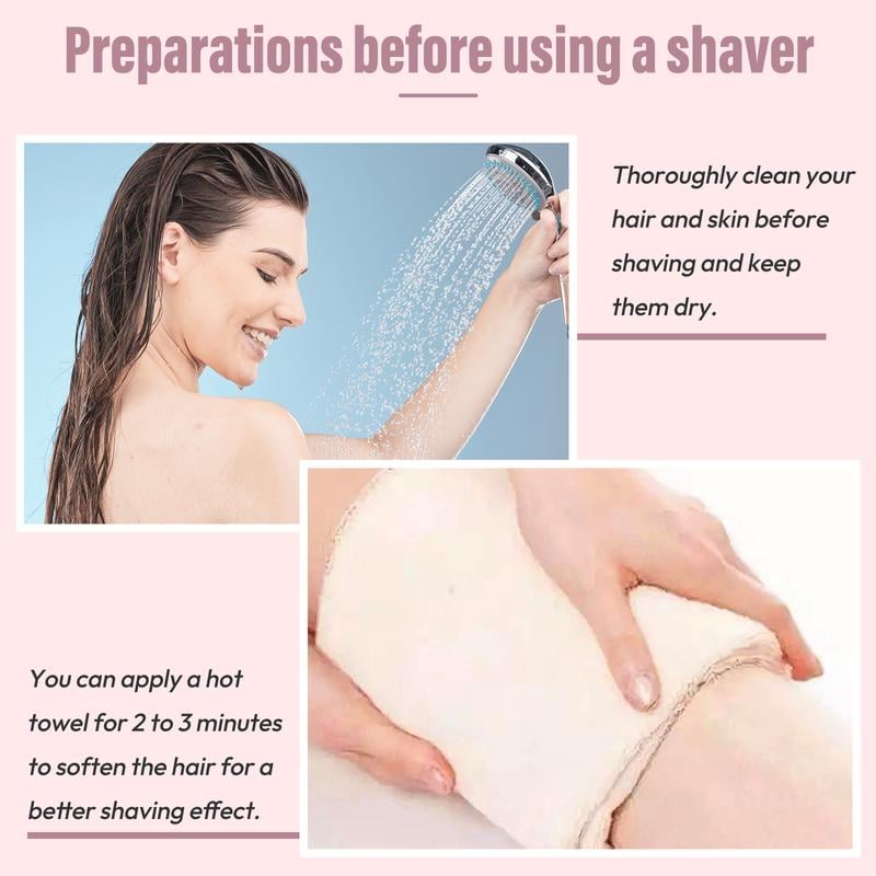 🏆Flash Deal!🔥2-in-1 Women's Body Shaver