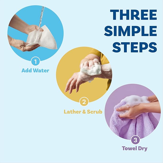 ✨Disposable Rinse Free Bathing Wipes - 25 PCS/Pack