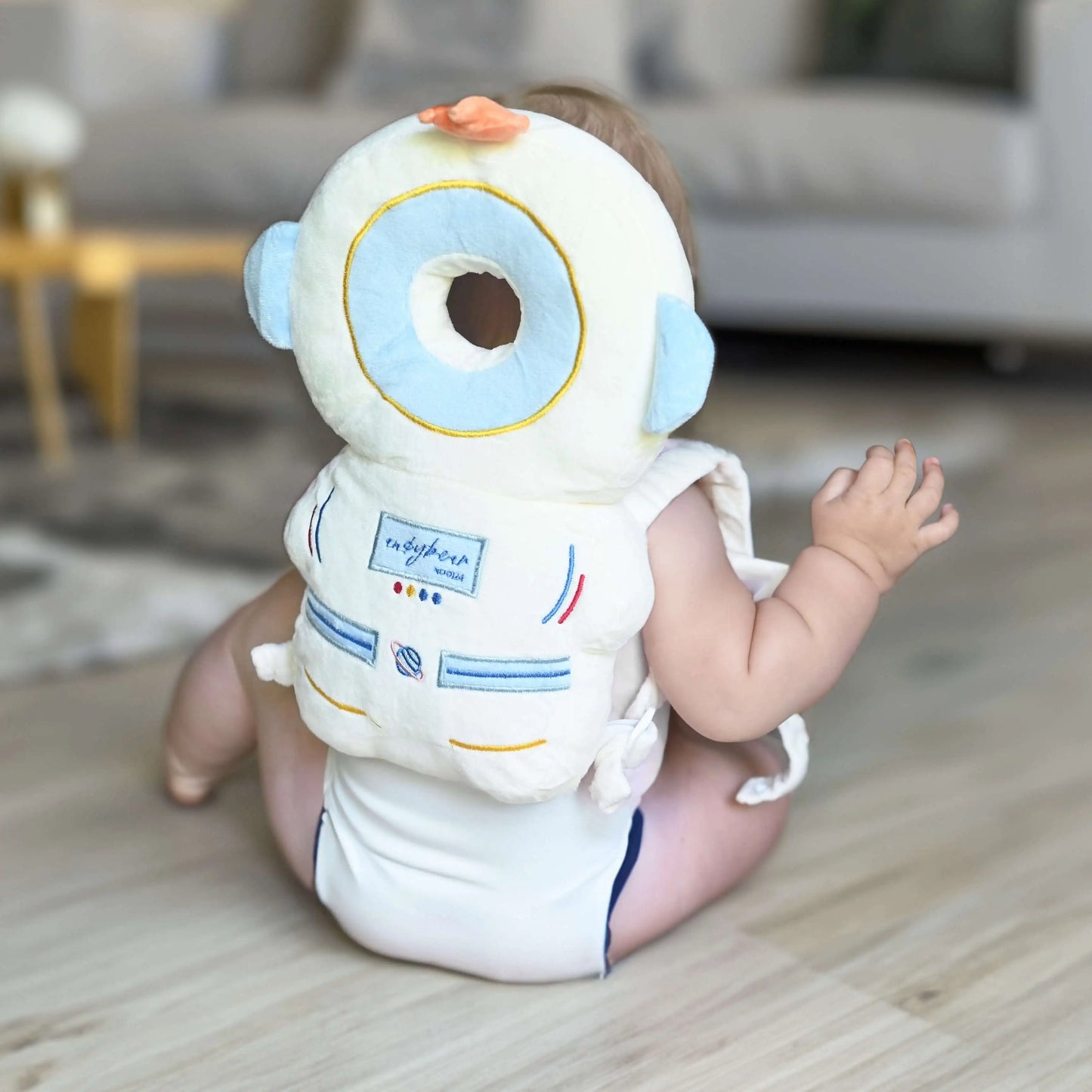 🥰A must-see for moms and dads - Baby anti-fall head pillow, for peace of mind parenting.