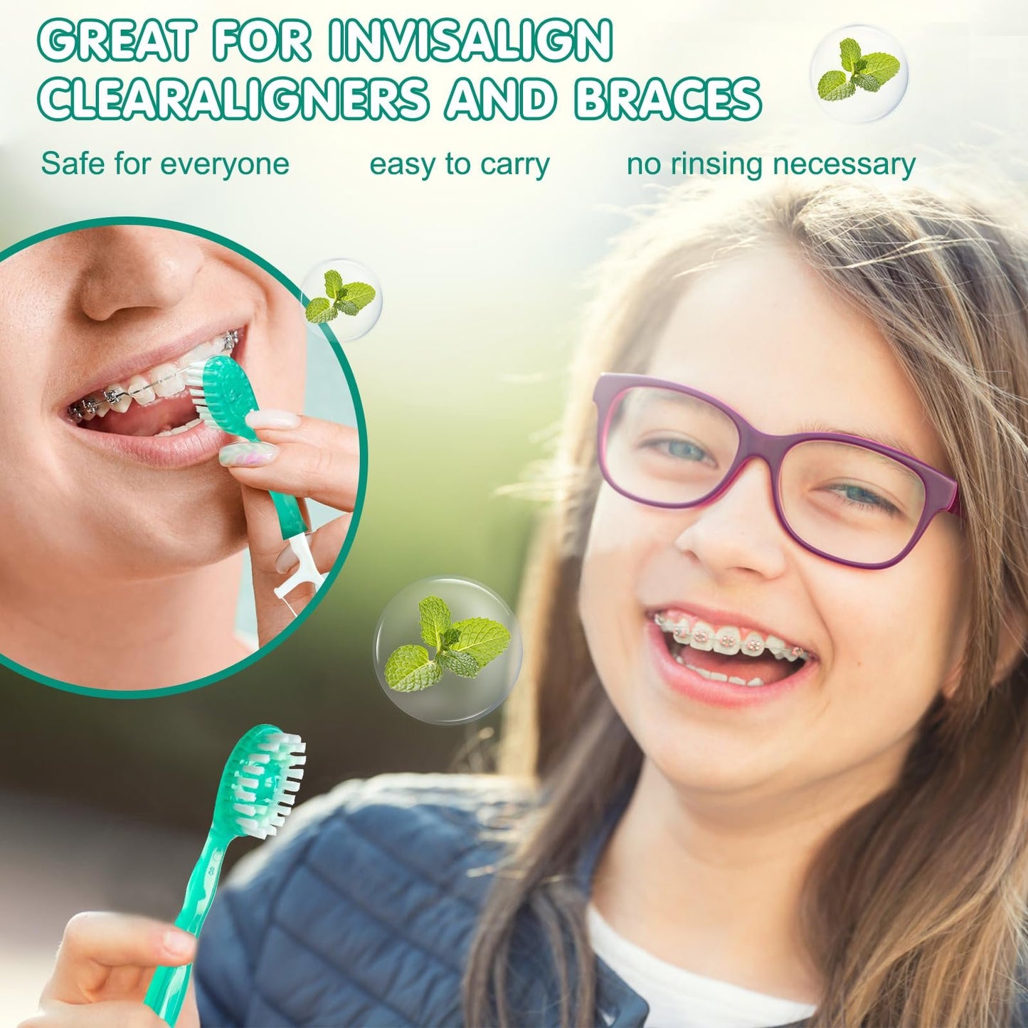 🥳Crazy Deals – Up to 49% Off!🎁5 in 1 Mini Toothbrush & Floss & Tongue Scraper & Toothpick Set