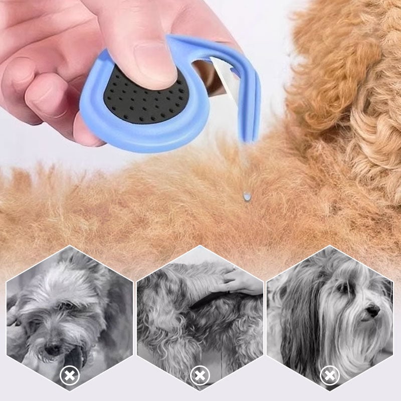 🤗Grooming Knife for Long-Haired Pets - Remove Clumps🐱