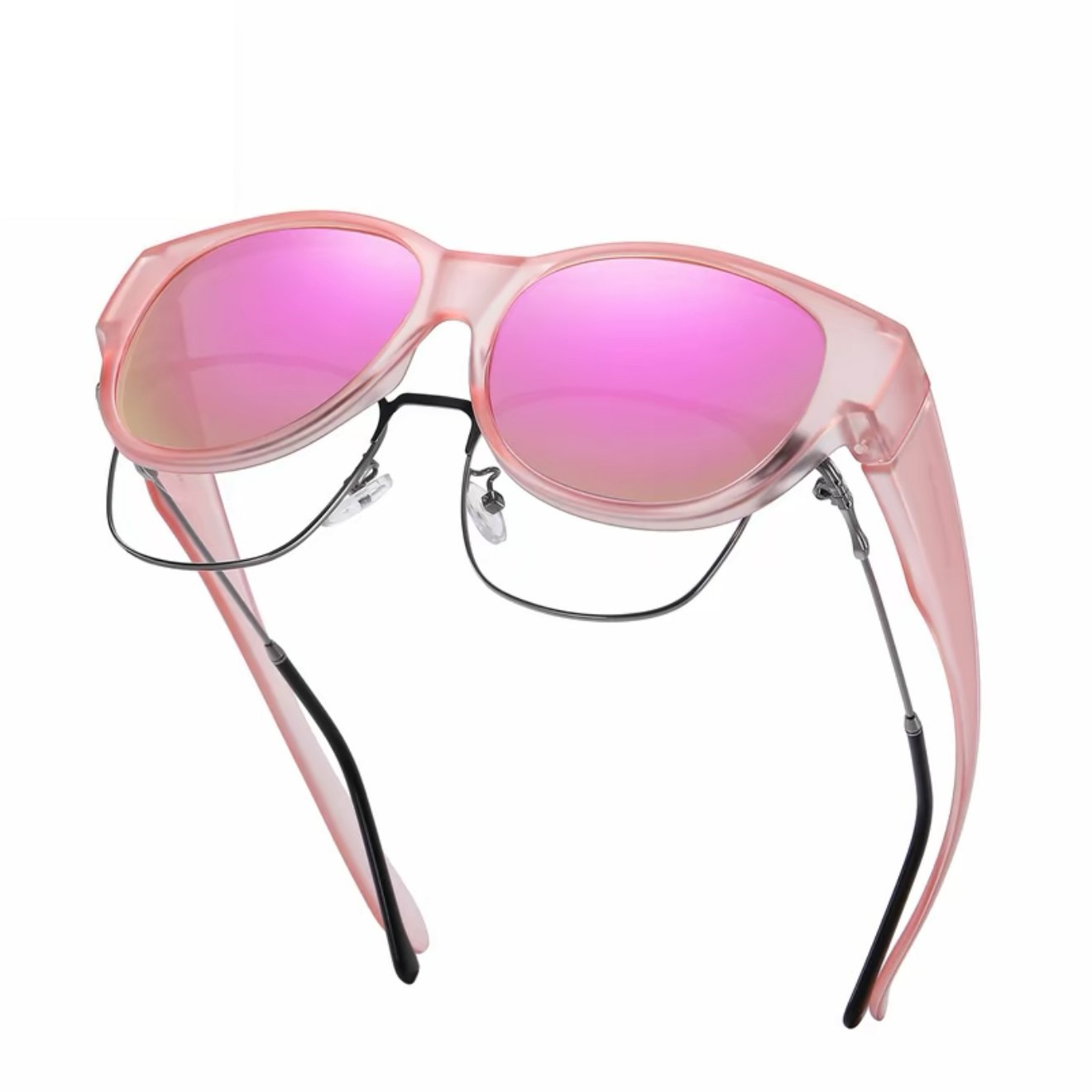 🔥Hot Sale 📢 2025 New Polarized UV400 Protection Trendy Round Cat-eye Sunglasses 😺🕶️