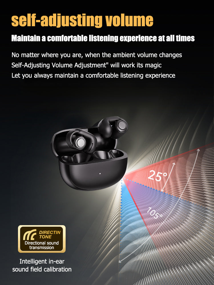 【Free trial】Popular sports open Bluetooth headset, comfortable to wear, long battery life