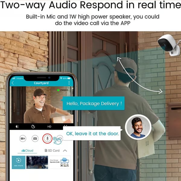 ๐ฅ crystal-clear security camera ๐ฅ๐ 24/7 Recording & Smart Alerts ๐จ Easy Install! ๐