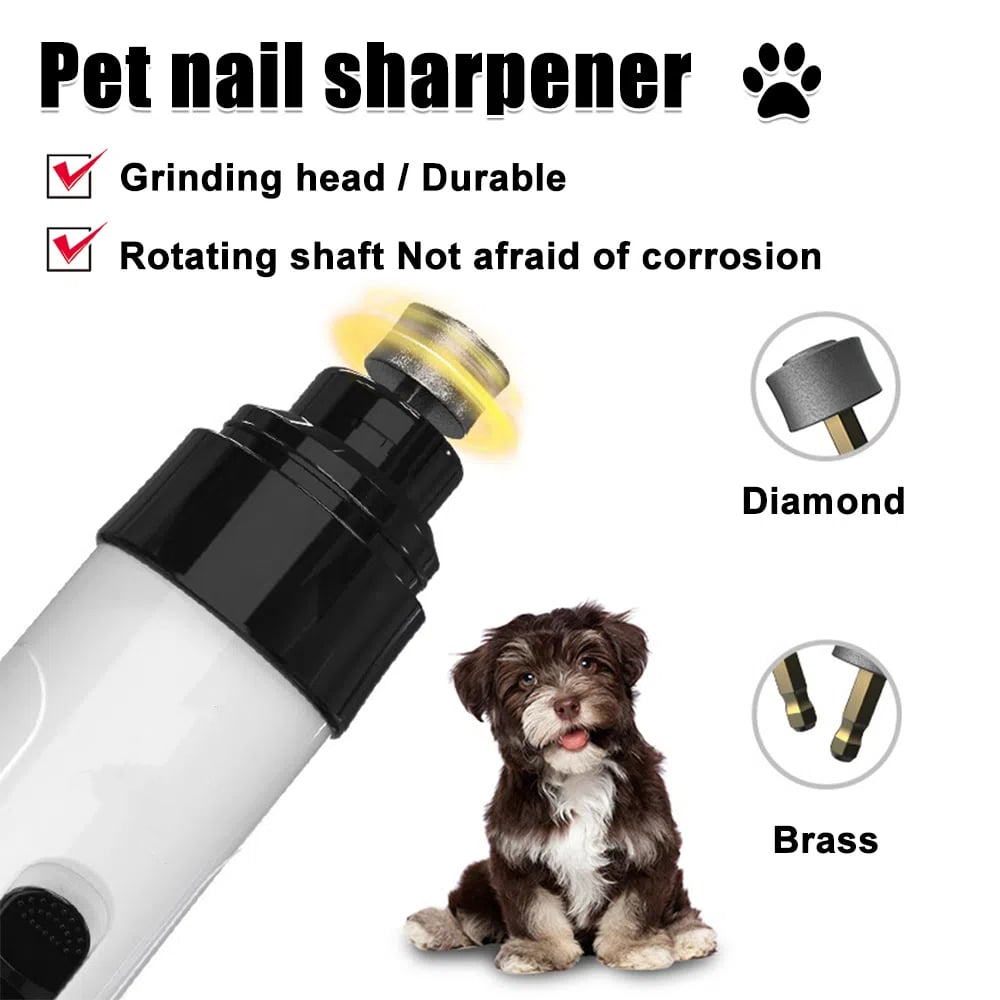🔥Discount (Today Only)🔥Rechargeable USB Charging Electric Pet Nail Grinder