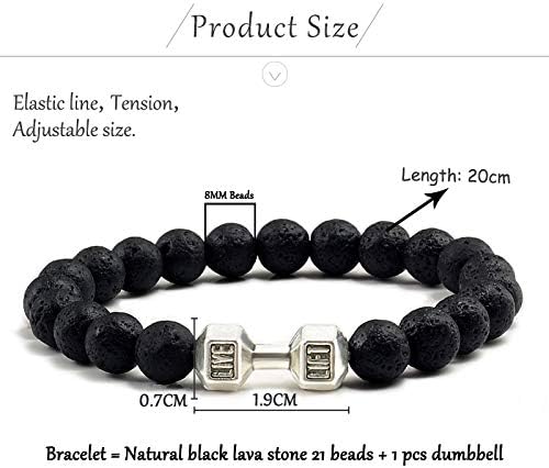 🔥Last day for 50% off-Dumbbell Bracelet, The Symbol Of Fitness Enthusiasts!