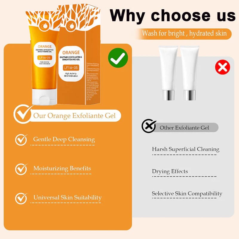 💘Buy More, Save More💘-Orange Enzyme Exfoliating Gel