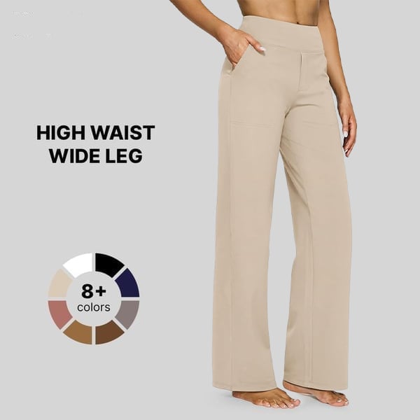 ⏰Buy 2 Get 1 Free🎁Loose High-Waist Business Casual Pants Yoga Pants