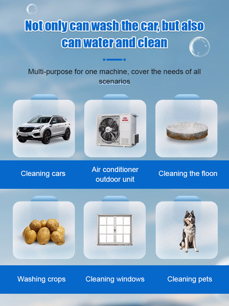 🥇1 Bestseller on Amazon | 💦High-Pressure Car Wash Gun | 🚗6-10M Range for Effortless Cleaning