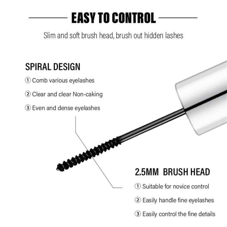 🔥2025 New Thick, Curling, Long-lasting Mascara, Waterproof, Sweat-proof, Lengthening, Non-smudged