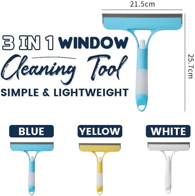 💥Buy 1 Get 1 50% OFF🔥3 in 1 Window Cleaning Scraper