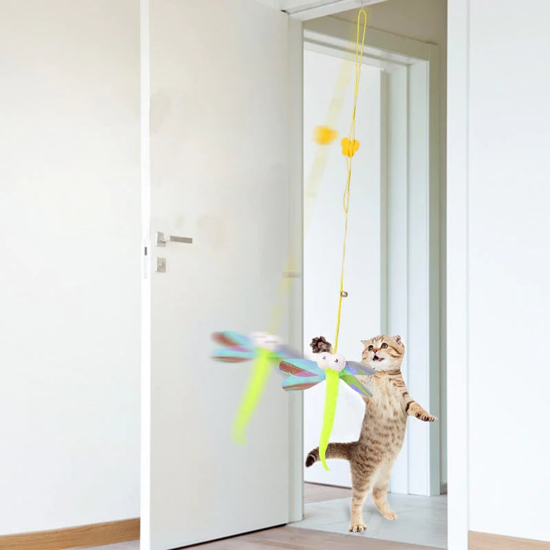 😻Hanging Bouncing Cats Toy