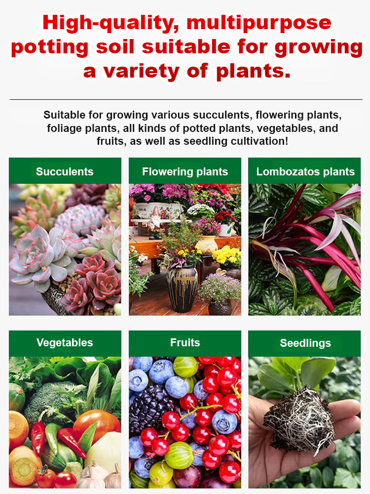 🌿🌻 Premium Garden Soil Energizer - 30% Faster Root Development & Growth. 🧪 Concentrated Bio-Formula for Vibrant Flowers & Vegetables