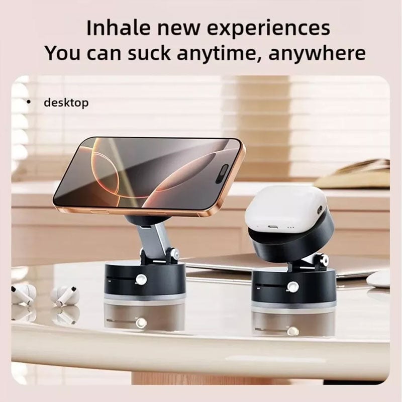 ⚡Incredible Deals🔥Foldable Portable Vacuum Magnetic Cell Phone Holder
