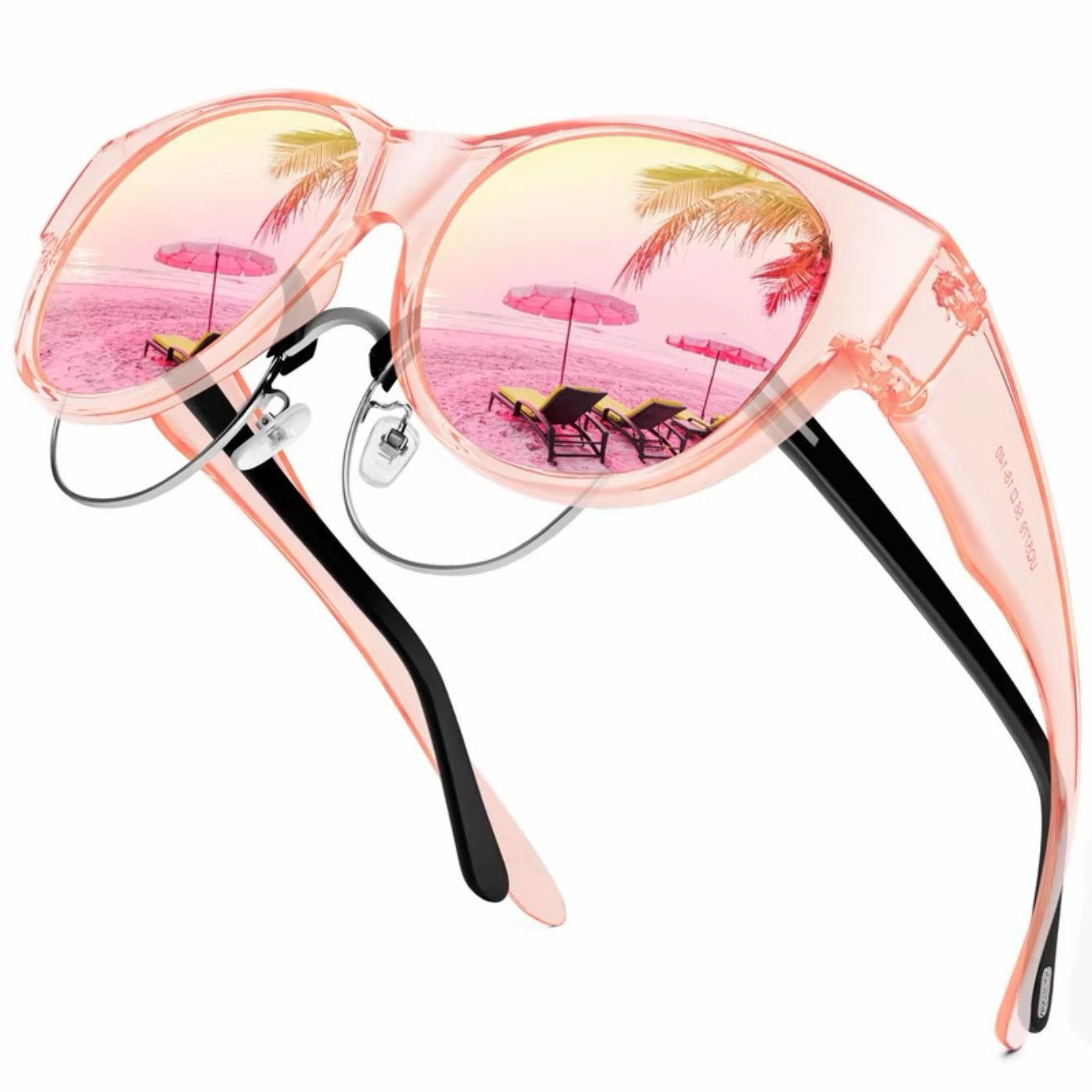 🔥Hot Sale 📢 2025 New Polarized UV400 Protection Trendy Round Cat-eye Sunglasses 😺🕶️