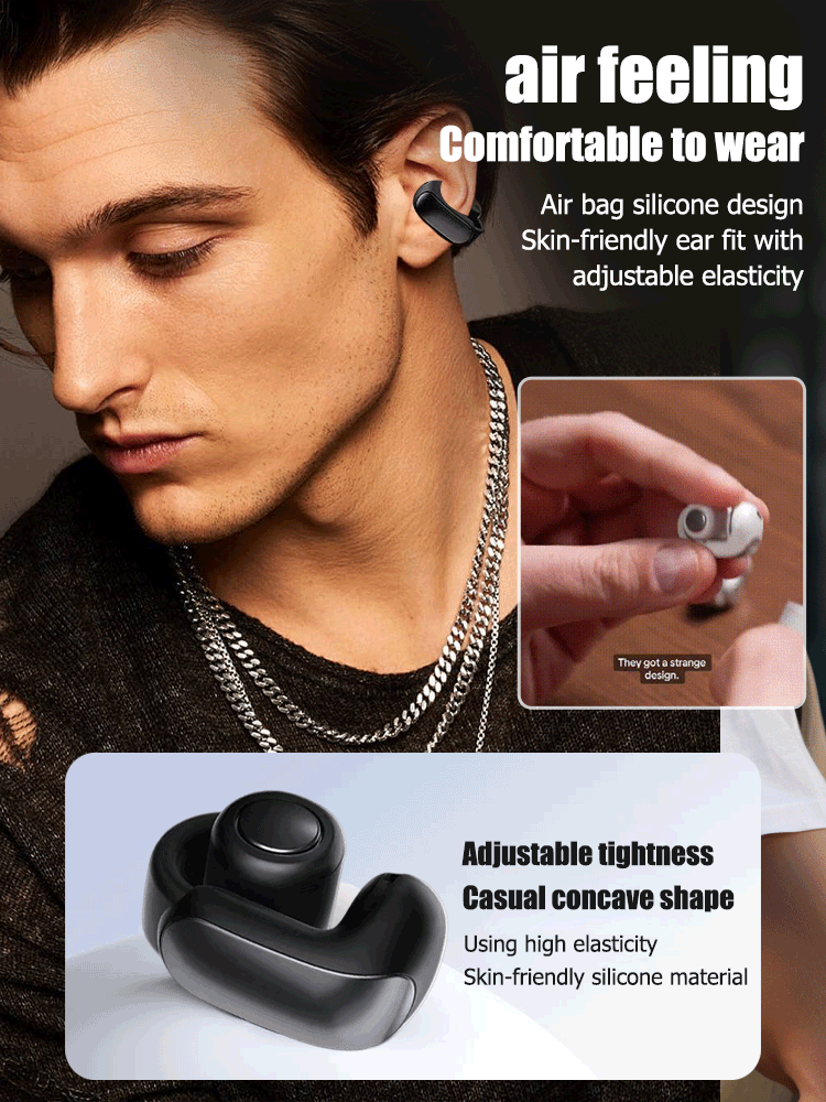 【Free trial】Popular sports open Bluetooth headset, comfortable to wear, long battery life