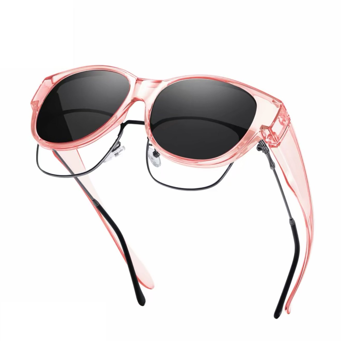 🔥Hot Sale 📢 2025 New Polarized UV400 Protection Trendy Round Cat-eye Sunglasses 😺🕶️