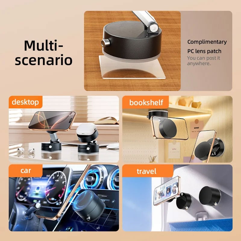 ⚡Incredible Deals🔥Foldable Portable Vacuum Magnetic Cell Phone Holder