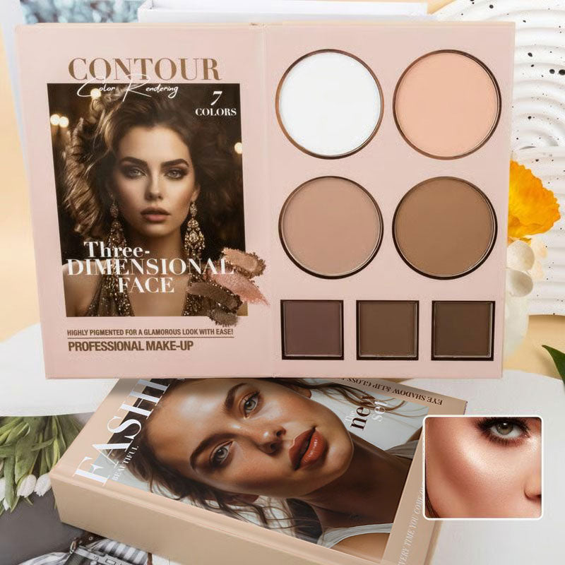 🏆Grab 60% Off Now!⏰ 24-Color Eyeshadow Palette - 5-Layer Book-Style Makeup Palette