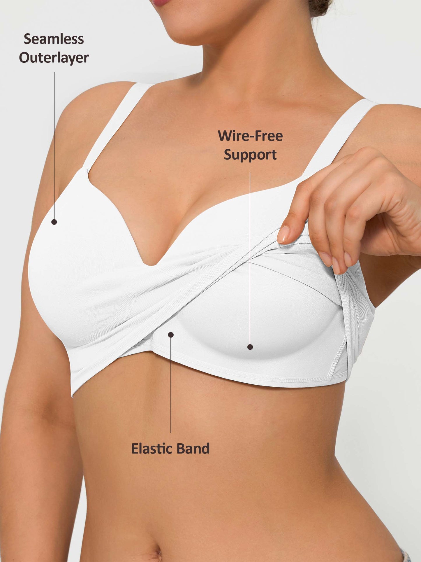Supportive Comfort Wireless Shaping Bra