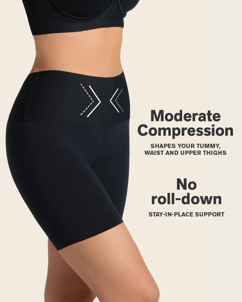 ⏰Hot Sale - 50% Off Today🔥Stay-In-Place Seamless Slip Shaper Shorts for Women