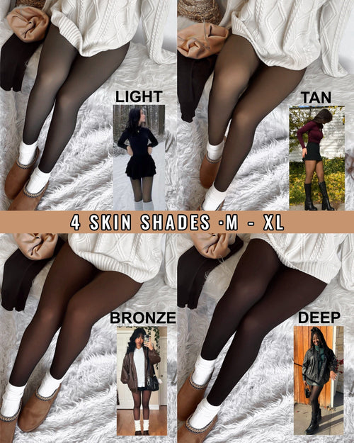 🔥Buy 2 Get 30% Off🔥Translucent Fleece Lined Tights