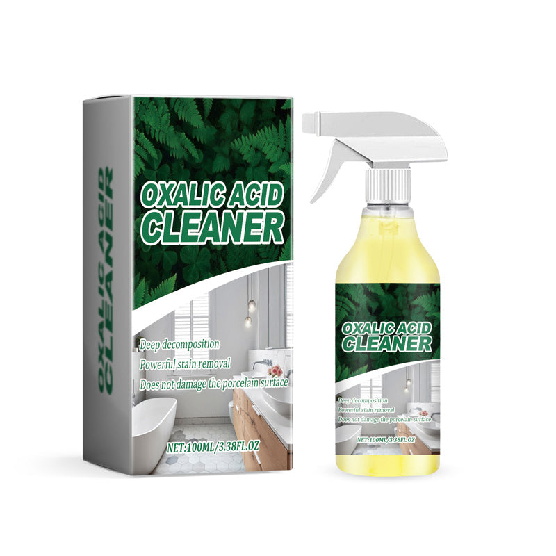 🚽【CLEARANCE 78% OFF】50K+ Sold Molecular Oxalic Acid Bathroom Cleaner – Erase Stubborn Rust & Limescale Easily