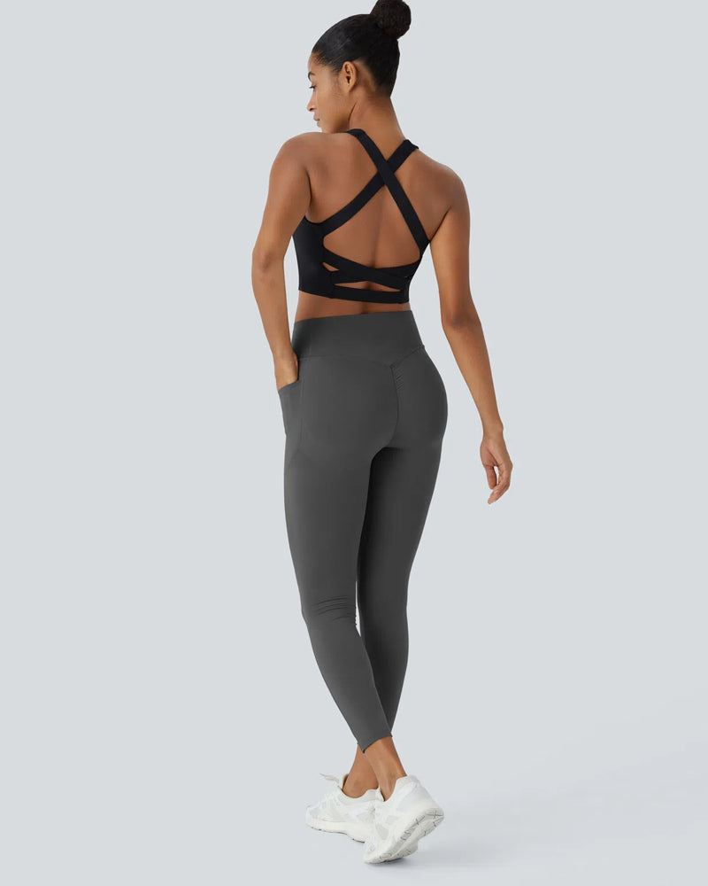 🔥Buy 2 Get 1 Free🔥High Waisted Tummy Control Shaping Training Leggings