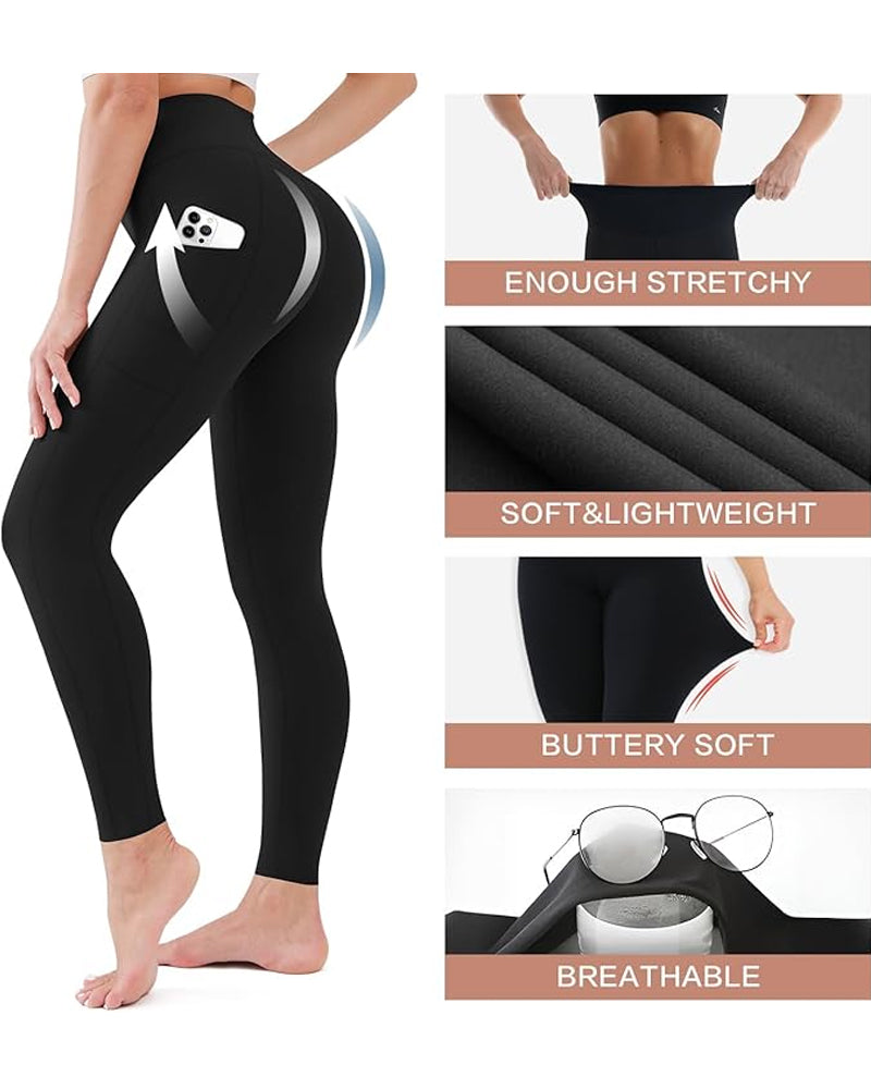 🔥Buy 2 Get 1 Free🔥High Waisted Tummy Control Shaping Training Leggings