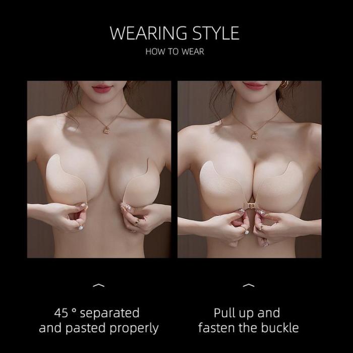 🎁🌷Invisible Diva Strapless Backless Push up Bra