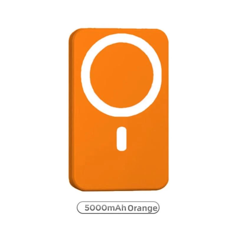 🔋🔋🔋 Magnetic Wireless Power Bank for iPhone – 5000mAh