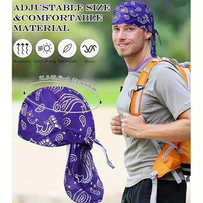 🔥Paisley Cooling Headscarf Cap🎁Buy 1 Get 1 Free🎁